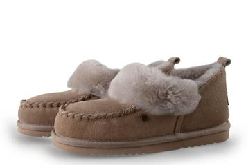 Warmbat Pantoffels in maat 38 Beige, Kleding | Dames, Schoenen, Verzenden, Beige, Zo goed als nieuw, Pantoffels of Sloffen