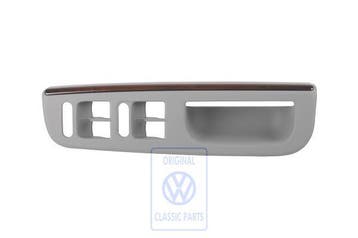 Volkswagen deurafdekking voor - links, flanelgrijs/walnoot, Auto-onderdelen, Ophalen of Verzenden, Nieuw, Volkswagen