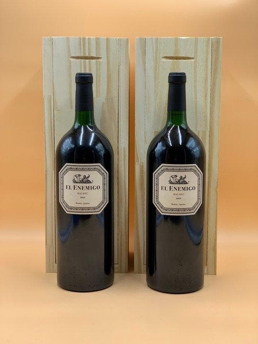 2022 El Énemigo Malbec - Mendoza - 2 Magnums (1.5L), Verzamelen, Wijnen