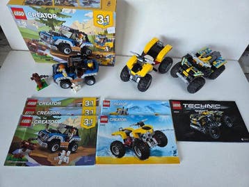 Lego Set - Creator, Technic - LEGO 42034 Quad Motor + LEGO, Nieuw