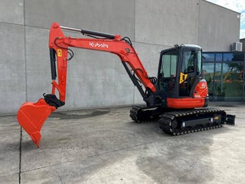 Veiling: Midigraafmachine Kubota KX155-3SZ Diesel 2012, Ophalen, Graafmachine