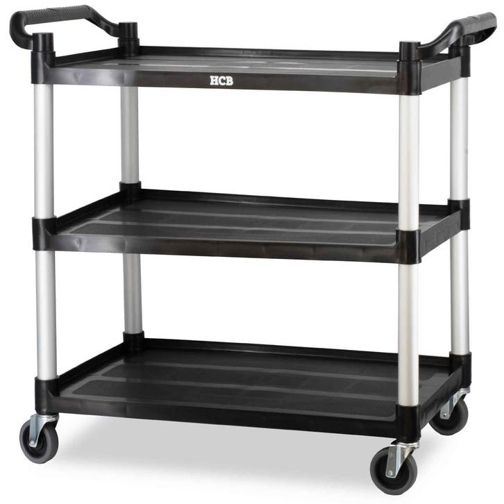HCB Serveerwagen - 3 lagen - 102 cm - kunststof, Zakelijke goederen, Horeca | Keukenapparatuur, Nieuw in verpakking, Overige typen