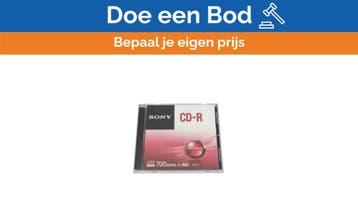 Bieden: Sony CD-R 700MB 48x Blank Disc for Data, Ophalen of Verzenden, Nieuw