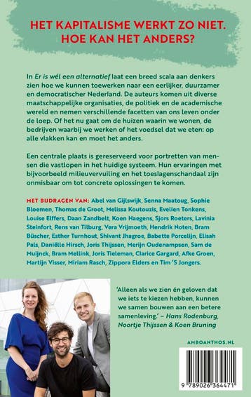 Er is wél een alternatief 9789026364471 Hans Rodenburg, Verzenden, Gelezen, Hans Rodenburg
