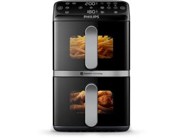 Philips 4000 Series NA461/00 - Dual-Stacked Dubbele Airfryer, Verzenden, Zo goed als nieuw
