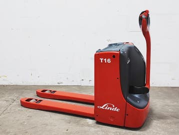 LINDE T16 ELEKTRO PALLETTRUCK - 1150 x 560 mm, Zakelijke goederen, Machines en Bouw | Heftrucks en Intern transport, 1000 tot 2000 kg