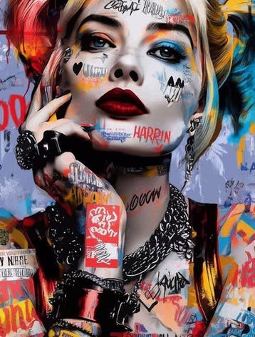 IPR Graph - Harley Quinn: La Estética del Caos y el Glamour, Nieuw