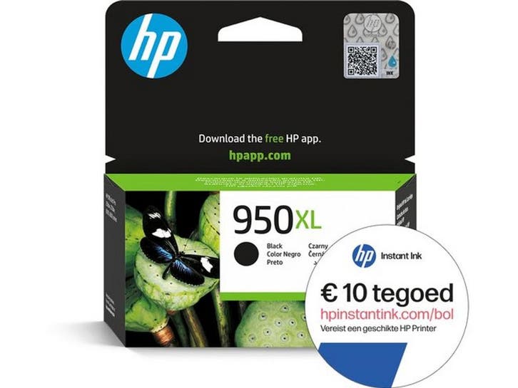 HP 950XL - Inktcartridge zwart - Incl. Instant Ink tegoed, Computers en Software, Overige Computers en Software, Nieuw, Verzenden