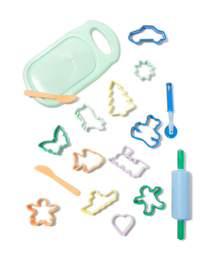 HEMA Klei vormpjes set - 16 stuks, Hobby en Vrije tijd, Knutselen, Nieuw, Verzenden