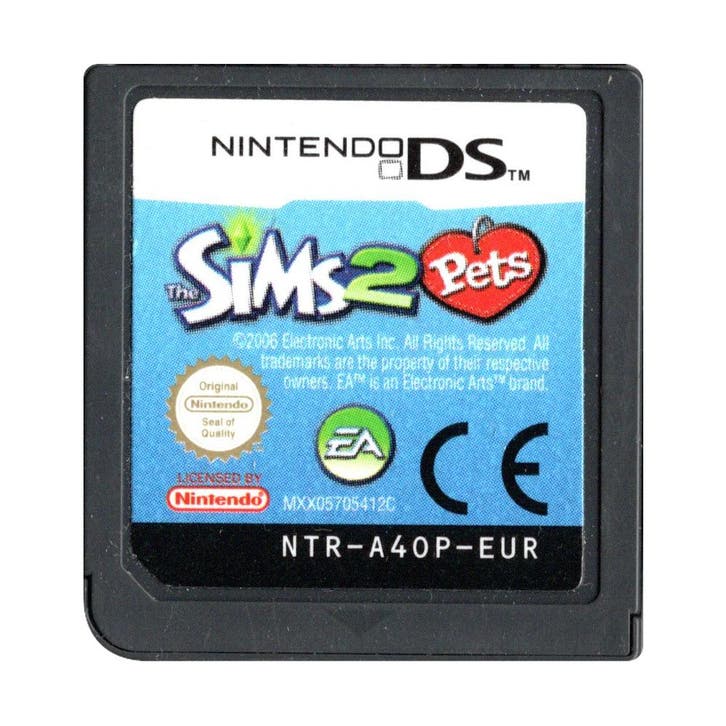 DS De Sims 2: Huisdieren, Spelcomputers en Games, Games | Nintendo DS, Zo goed als nieuw, Verzenden