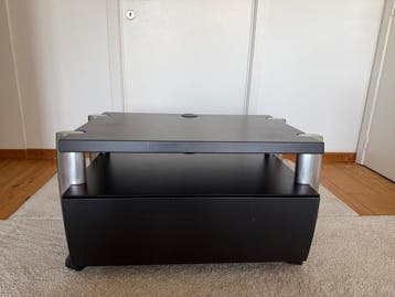Leolux - Tafel - Hout, Aluminium, Plastic