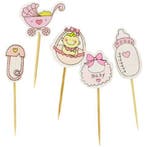 Patis Decor Taartprikkers Baby Girl 10st., Verzenden, Nieuw