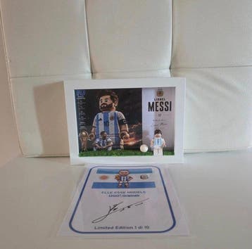 Lego - Limited Edition 1 di 10 - “Messi Tribute” by Elle, Nieuw