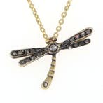 Zonder minimumprijs - Ketting met hanger - 12 kt. Geel goud,, Sieraden, Tassen en Uiterlijk, Antieke sieraden