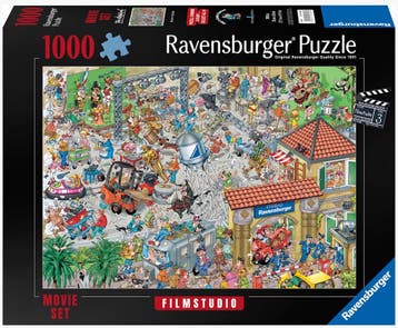 Ray’s Comics - Filmset 3: Filmstudio Puzzel (1000 stukjes) |, Hobby en Vrije tijd, Verzenden, Nieuw