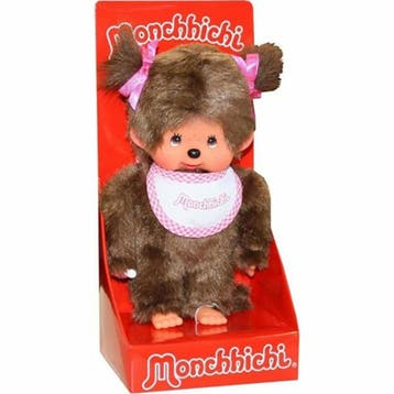 Monchhichi pop meisje pluche roze s van €22,99 voor €20,69, Ophalen of Verzenden, Nieuw