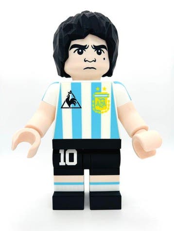 Beeldje - Maradona oversize - Plastic, Nieuw