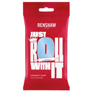 Renshaw Rolfondant Baby Blauw 250g, Verzenden, Nieuw
