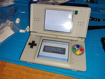 Nintendo - DS lite - Nintendo DS Lite custom style SNES -, Spelcomputers en Games, Nieuw