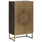 vidaXL buffetkast Koper 53,5 x 30 x 95 cm, Minder dan 50 cm, Verzenden, Nieuw, Minder dan 100 cm