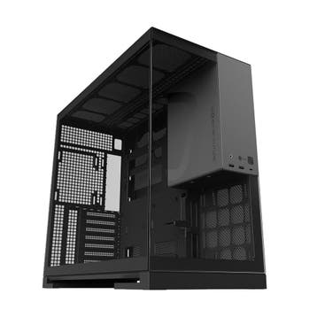 Geometric Future Model 5 Zwart/Grijs MidTower Behuizing, Verzenden, Nieuw
