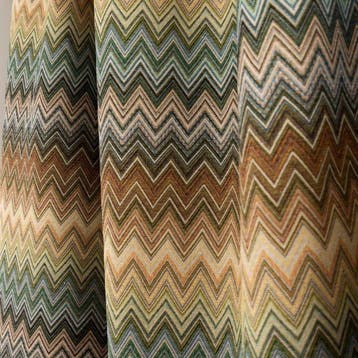 BA002 - Gobelinstof Dik en Zwaar - Chevron-stijl Mosterd -