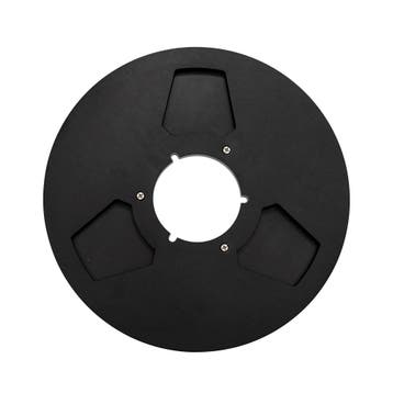 Retroreels Bandrecorder Spoel 26,5cm | Aluminium Zwart Ty..., Verzenden