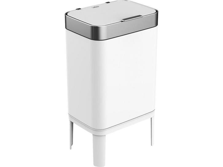 Loftey Prullenbak (2023) - Duo Afvalemmer 60L - Push-deksel, Huis en Inrichting, Woonaccessoires | Prullenbakken, Nieuw, Verzenden