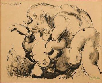 Pablo Picasso (1881-1973) - Minotauro