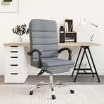 vidaXL Kantoorstoel massage verstelbaar stof lichtgrijs, Verzenden, Nieuw