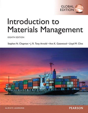 Introduction to Materials Management, Global Edition, Verzenden, Gelezen, Chapman Steve