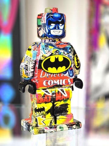 Patryk Konrad - Lego inspired Batman Vs. Superman pop art