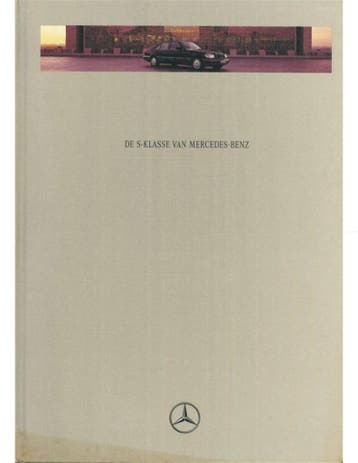 1994 MERCEDES BENZ S KLASSE HARDCOVER BROCHURE NEDERLANDS, Nieuw, Author