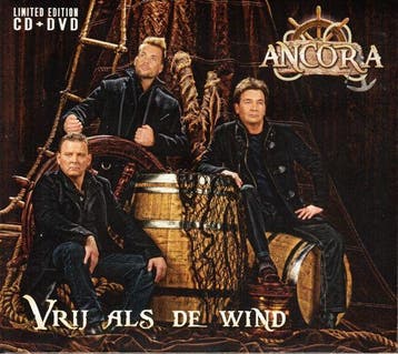 Ancora - Vrij Als De Wind - CD+DVD, Cd's en Dvd's, Ophalen of Verzenden, Nieuw in verpakking