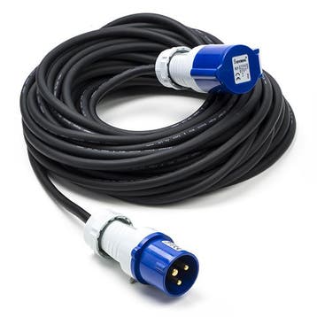 CEE Verlengsnoer | Q-link | 20 meter, Verzenden, Nieuw