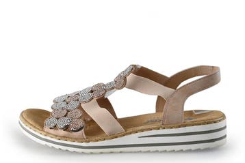 Rieker Sandalen in maat 42 Roze, Overige kleuren, Verzenden, Sandalen of Muiltjes, Zo goed als nieuw