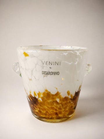 Secchiello Ghiaccio Venini by Disaronno - Vetro Artistico di, Antiek en Kunst