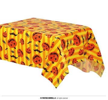 Tafelkleed pompoen Halloween, Hobby en Vrije tijd, Ophalen of Verzenden, Nieuw