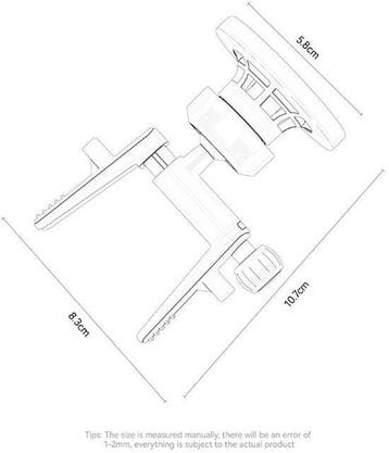 Telefoonhouder auto – Magnetisch Ventilatierooster Rond –, Ophalen of Verzenden, Nieuw