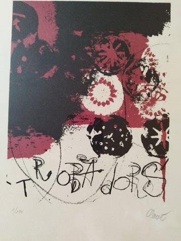 Antoni Clavé (1913-2005) - Trobadors