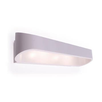 LED Wandlamp/Wandverlichting Ovaal 12W 4000K Natuurlijk Wit, Ophalen of Verzenden, Nieuw, Metaal, Overige fittingen