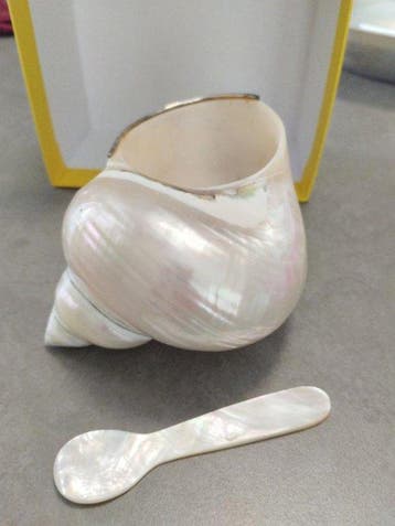 Suikerkom - Schelp, Zilver