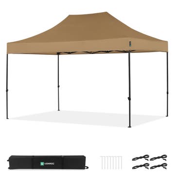 Partytent - 3x4.5 m - Premium easy-up Partytent | Beige, Verzenden, Nieuw