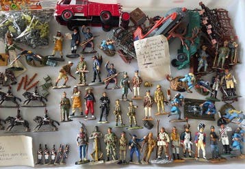 Lot Figurine Soldats Plomb Peint (Del Prado 54mm, Empire,, Nieuw