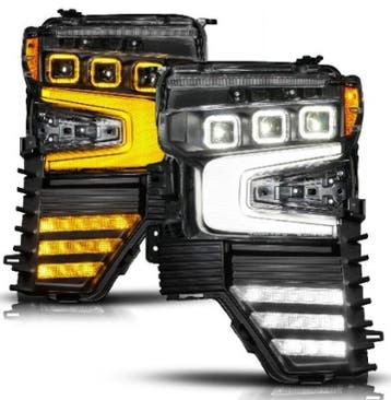 ANZO 22-26 Chevy Silverado 1500 Z-Series LED Projector, Ophalen of Verzenden, Nieuw