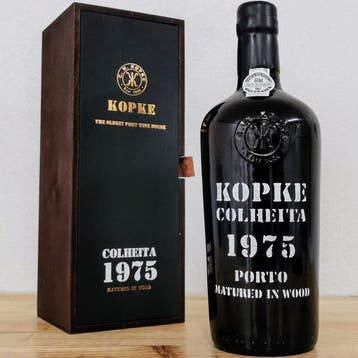 1975 Kopke - Colheita Port, Tawny - Gebotteld in 2024 -, Verzamelen, Wijnen, Nieuw