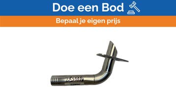 Bieden: Riva exhaust pipe stainless steel 50 mm - 9000582, Watersport en Boten, Bootonderdelen, Ophalen of Verzenden, Nieuw, Motor en Techniek