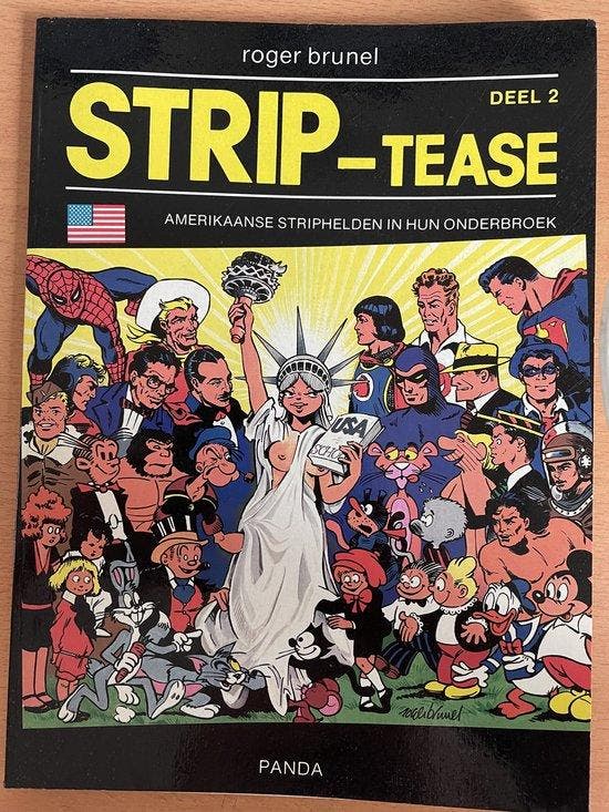 2 Striptease - Brunel, Boeken, Overige Boeken, Gelezen, Verzenden