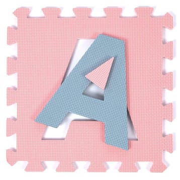 Pastel speelmat alfabet/figuren 3 m² (30 puzzel tegels), Kinderen en Baby's, Speelgoed | Educatief en Creatief, Ophalen of Verzenden