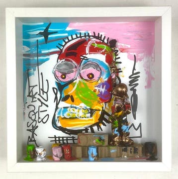Bernard Saint-Maxent - Skull art